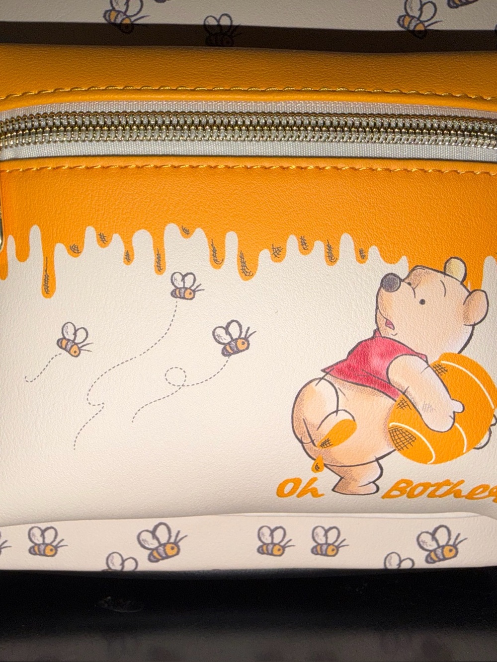 Disney Winnie the Pooh Honey Drip Mini Backpack - Cream/Yellow - Picture 7 of 10